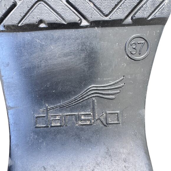 Dansko Phoebe Professional Slip-On Clogs Women's EU 37 6.5-7 Leather 113020200 - Picture 7 of 11